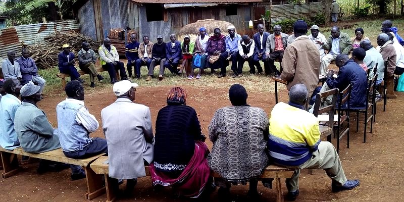 Community circle training session